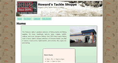 Desktop Screenshot of howardstackleshoppe.com